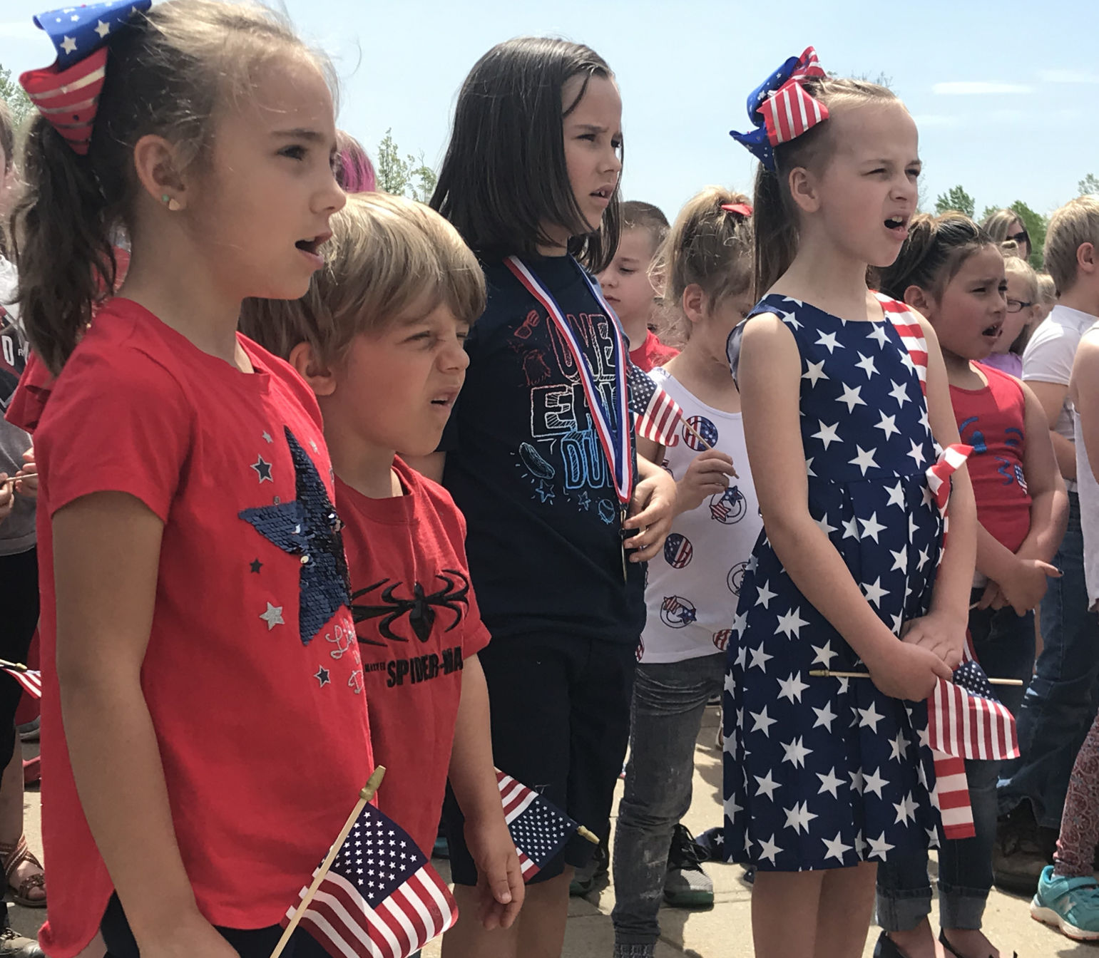 Memorial Day at Whitehall Elementary